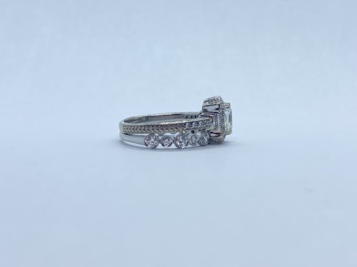 Michael moses, Diamond ring, Ring ,Engagement jewelry, Diamond, Newport beach, California , wedding band, Radiant cut diamond,