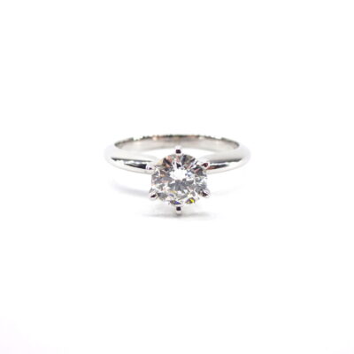 Michael Moses Jewelers, Newport Beach California Jewelry Store, Solitaire Diamond Ring.