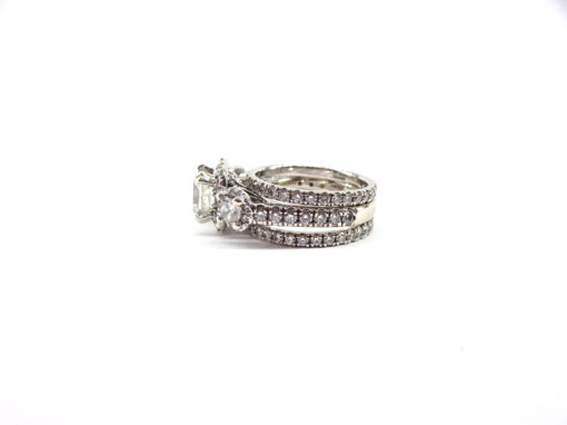 Michael Moses Jewelers, Newport Beach California Fine Jewelry Store, 14k White Gold Diamond Ring