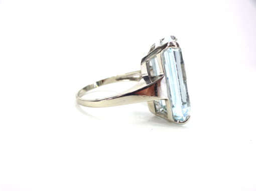 Michael Moses Vault, Newport Beach Jewelry Store, Aquamarine/White Gold Jewelry