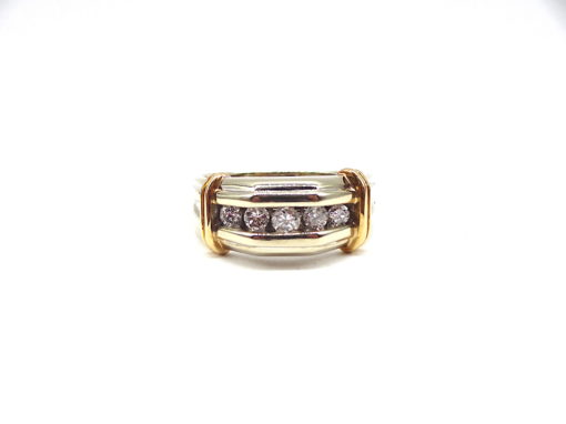 Michael Moses Vault, Newport Beach Jewelry Store, 14k White Gold Diamond Mens Band