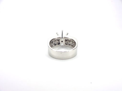 Michael Moses Vault, Newport Beach Jewelry Store, platinum Diamond Semi-Mounting
