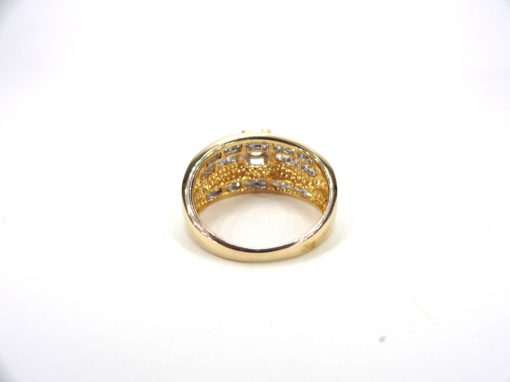 Michael Mopses Vault, Newport Beach Jewelry Store, 14k Yellow Gold Diamond RIng