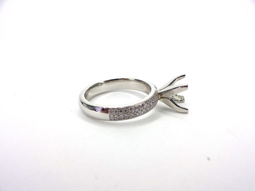 Michael Moses Vault, Newport Beach Jewelry Store, Platinum diamond Semi-Mounting Ring