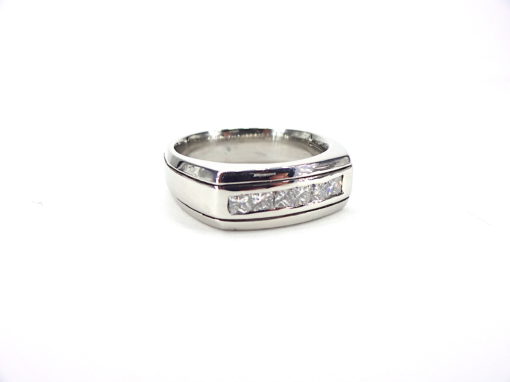 Michael Moses Vault, Newport Beach Jewelry Store, Platinum Diamond Mens Band