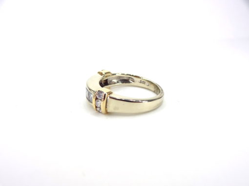 Yellow/White Gold Men's Ring Yellow/White Gold Men's Ring