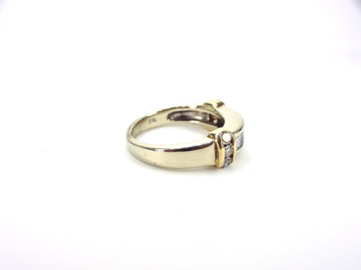 Yellow/White Gold Men's Ring Yellow/White Gold Men's Ring