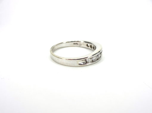 Michael Moses Vault, Newport Beach Jewelry Store, 14k White Gold Diamond Mens Band
