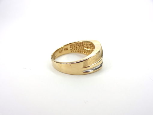 Michael Moses Vault, Newport Beach Jewelry Store, 14k Yellow Gold Mens Diamond Band