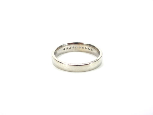 Michael Moses VAult,Newport Beach Jewelry Store, 14k White Gold Diamond Mens Band
