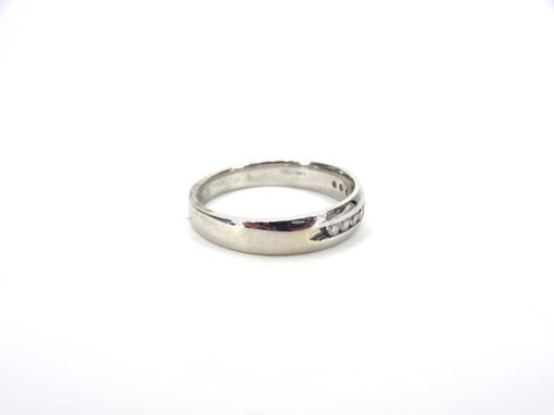Michael Moses VAult,Newport Beach Jewelry Store, 14k White Gold Diamond Mens Band