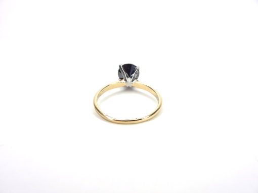 Michael Moses Jewelers, Newport Beach jewelry Store,14k Yellow Gold Black Diamond Ring