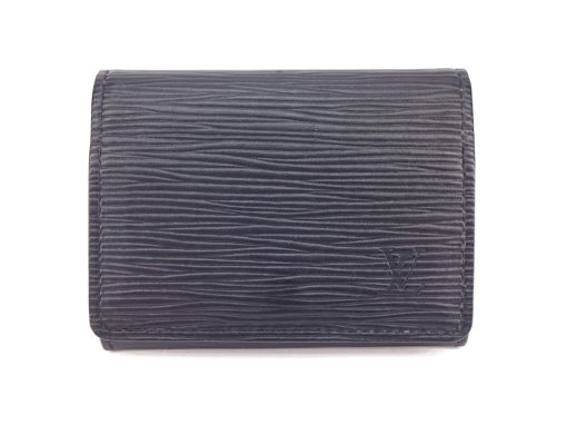 Michael Moses Vault, Newport Beach Jewelry Store, Black Epi Leather Mens Louis Vuitton Wallet