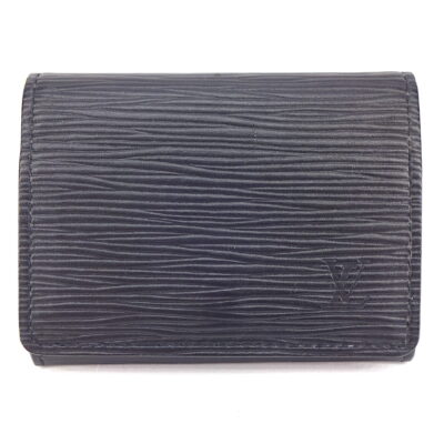 Michael Moses Vault, Newport Beach Jewelry Store, Black Epi Leather Mens Louis Vuitton Wallet