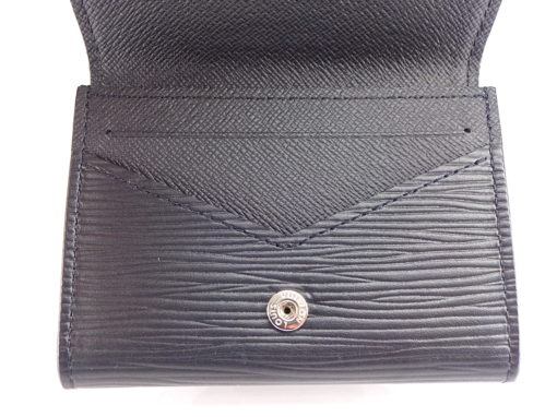 Michael Moses Vault, Newport Beach Jewelry Store, Black Epi Leather Mens Louis Vuitton Wallet