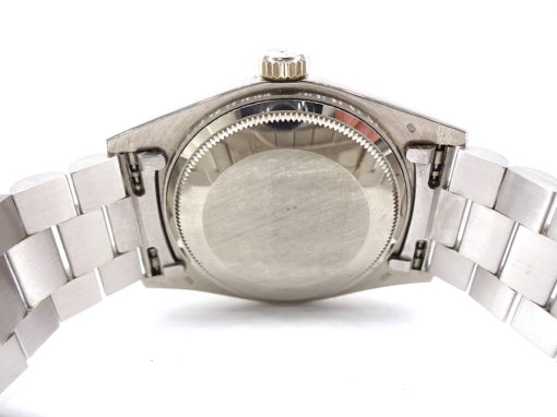 Michael Moses Vault, Newport Beach California Jewelry Store,18k White Gold Rolex President, 1979