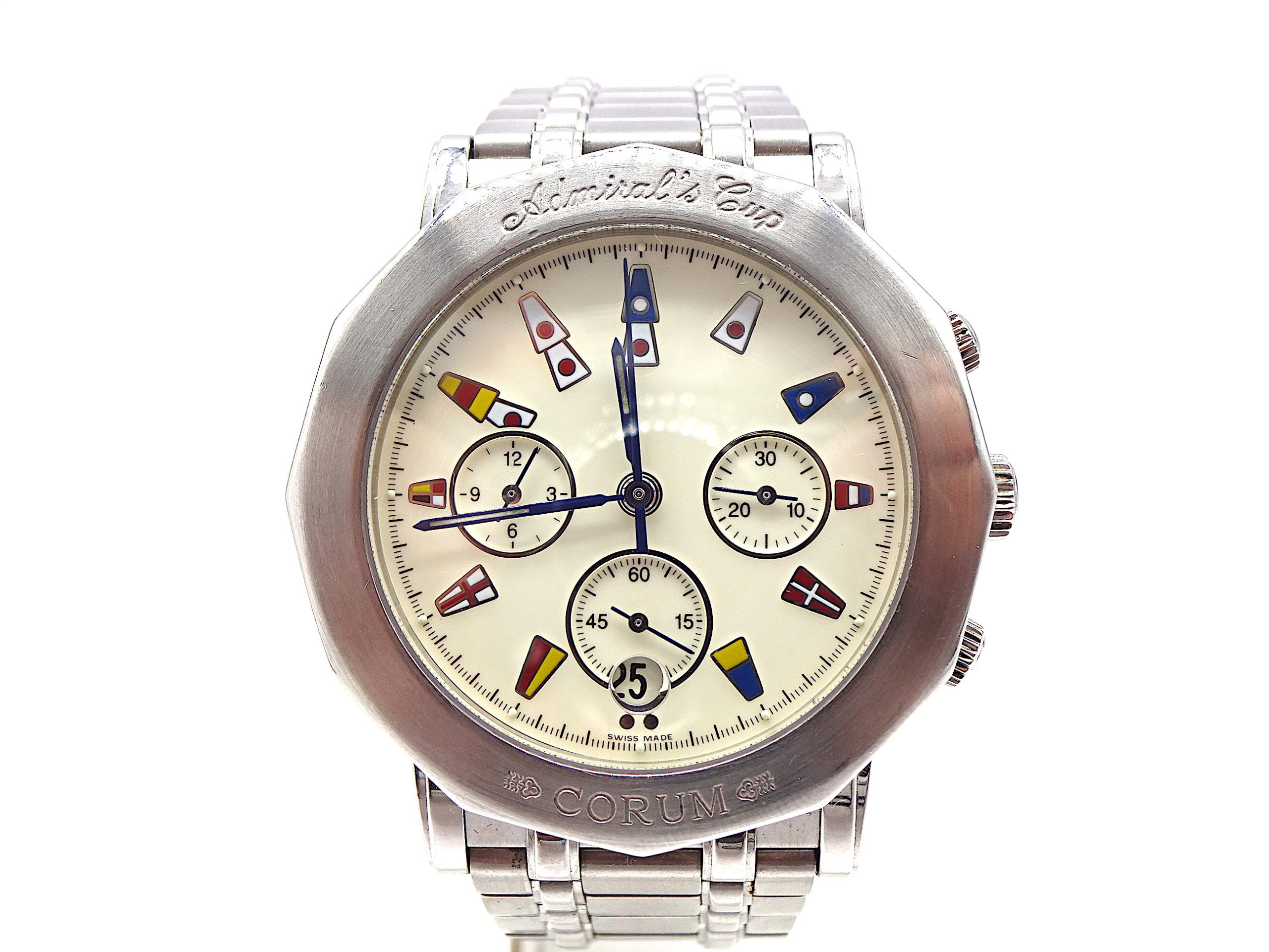 DSC06513 Michael Moses Vault, Newport Beach Jewelry Store, Corum Admirals Cup Stainless Steel