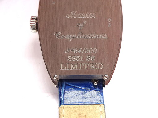 Michael Moses Vault, Newport Beach Jewelry Store, Limited Edition Franck Muller Curvex Casablanca #64/200