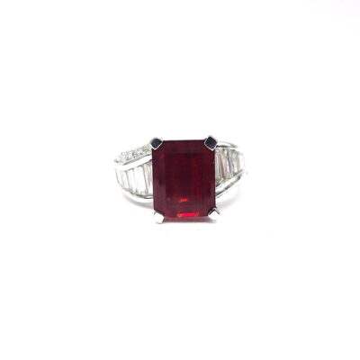 Michael Moses Vault, Newport Beach California Fine Jewelry Store, 14k White Gold Andesine/Diamond Ring