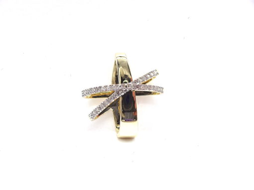 Michael Moses Vault, Newport Beach California Fine Jewelry Store, 14k Yellow Gold Diamond Pendant