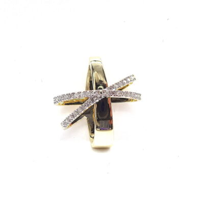 Michael Moses Vault, Newport Beach California Fine Jewelry Store, 14k Yellow Gold Diamond Pendant