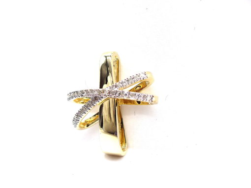 Michael Moses Vault, Newport Beach California Fine Jewelry Store, 14k Yellow Gold Diamond Pendant