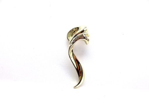 Michael Moses Vault, Newport Beach California Fine Jewelry Store, 14k Yellow Gold Diamond Pendant