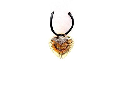 Michael Moses Vault, Newport Beach Fine Jewelry Store, 14k Yellow Gold Diamond Pendant