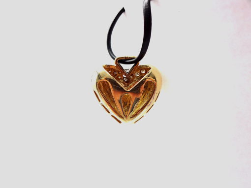 Michael Moses Vault, Newport Beach Fine Jewelry Store, 14k Yellow Gold Diamond Pendant