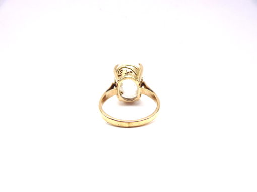 Michael Moses vault, Newport Beach California Fine Jewelry Store, 18k Yellow Gold Quartz Ring