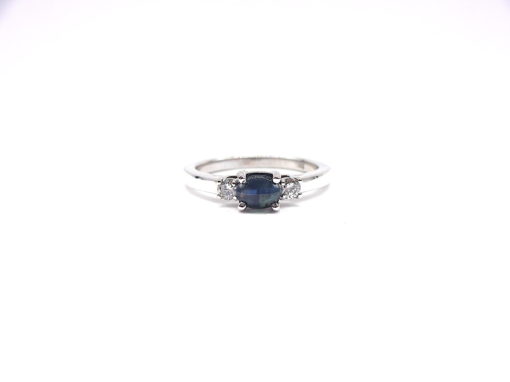 Michael Moses Vault, Newport Beach California Fine Jewelry Store, Cats Eye Alexandrite/Diamond Ring