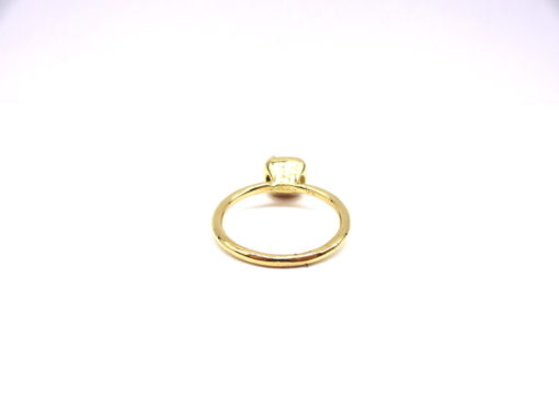 Michael Moses Vault, Newport Beach California Fine Jewelry Store, 18k Yellow Gold Emerald Ring